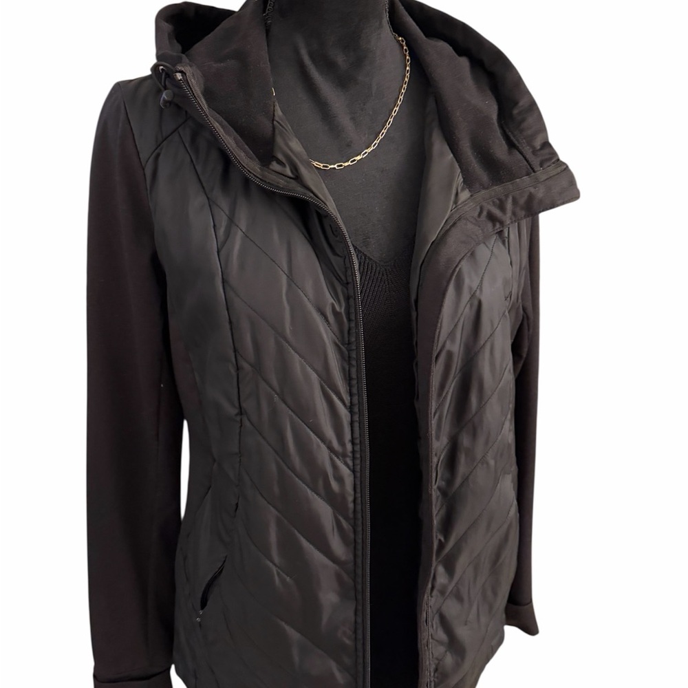 Women's Black Quilted Jacket